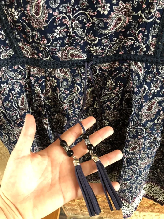 Robe manche 3/4 taille L - photo numéro 3