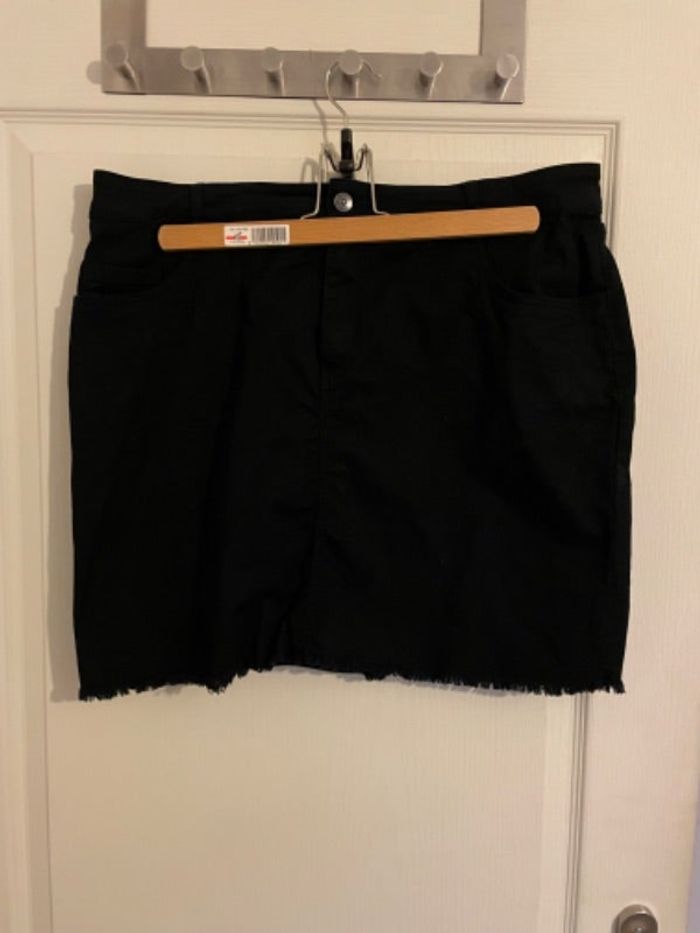 Jupe noir en jean