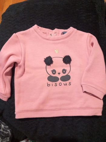 Pull taille 73/76cm 12mois kiabi