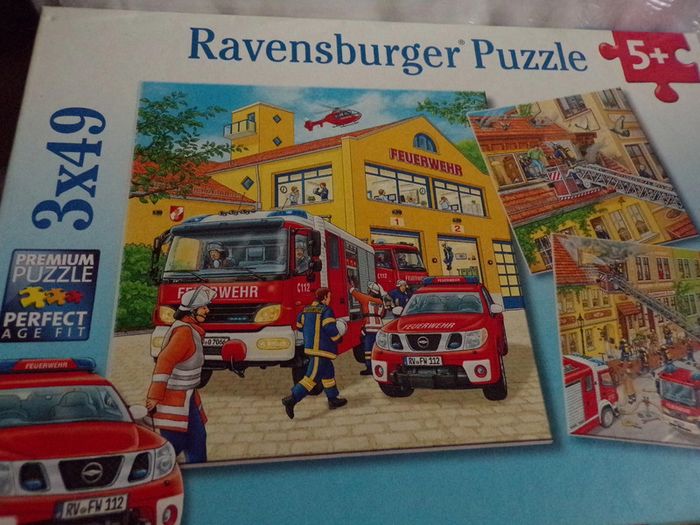 Puzzle Ravensburger 3x49 5+ Complet