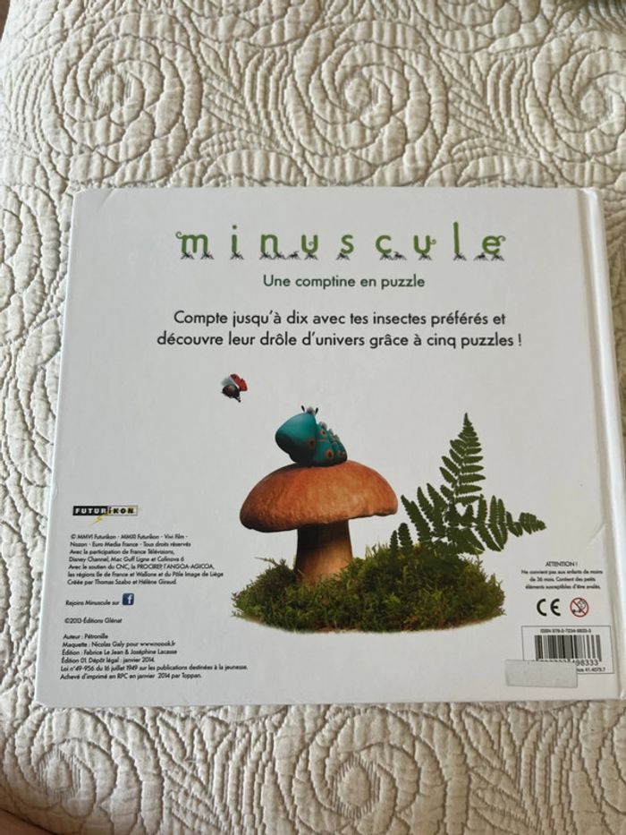 Livre puzzle Minuscule - photo numéro 9