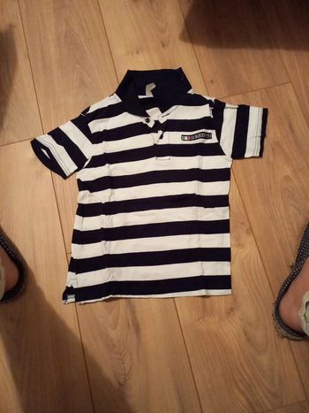 Polo marine 4/6 ans