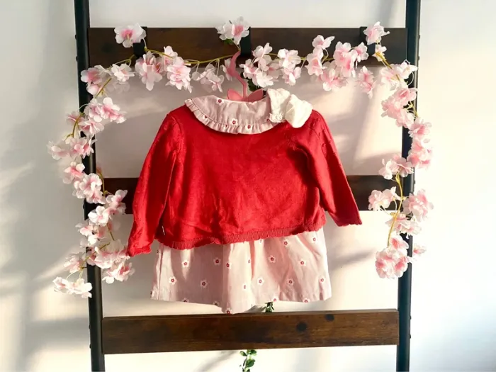 Ensemble complet fille Sergent Major taille 9 mois comme neuf - photo numéro 2