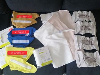 Lot couches t. Mac taille M hamac