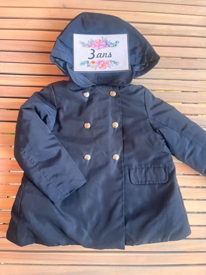 Manteau imperméable jacadi 3 ans