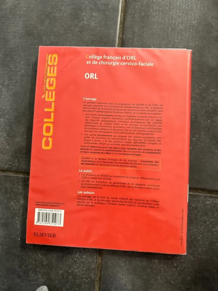 Livre O.R.L., les référentiels des collèges - photo numéro 3