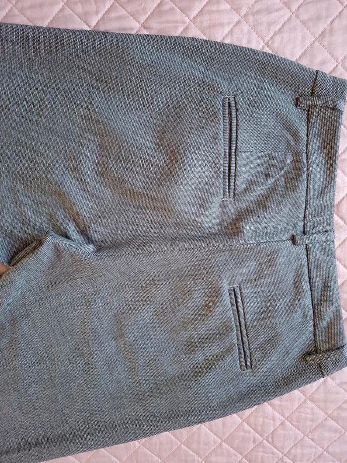 Pantalon gris habillé - Benetton - T. 34 - photo numéro 5