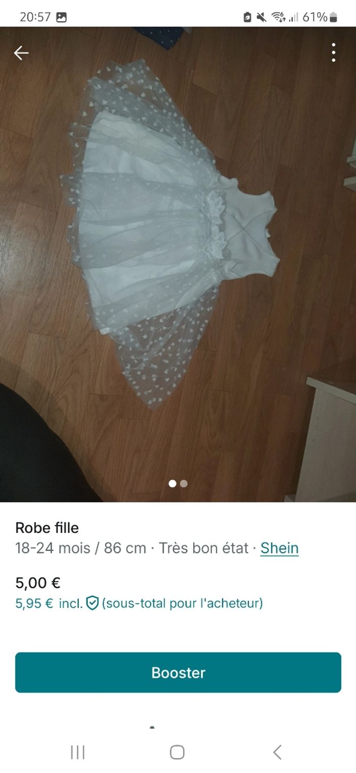 Robe cérémonie