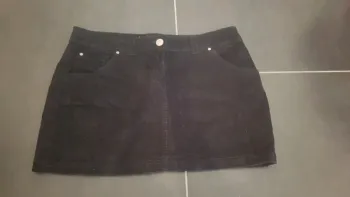 Mini jupe velours Mim