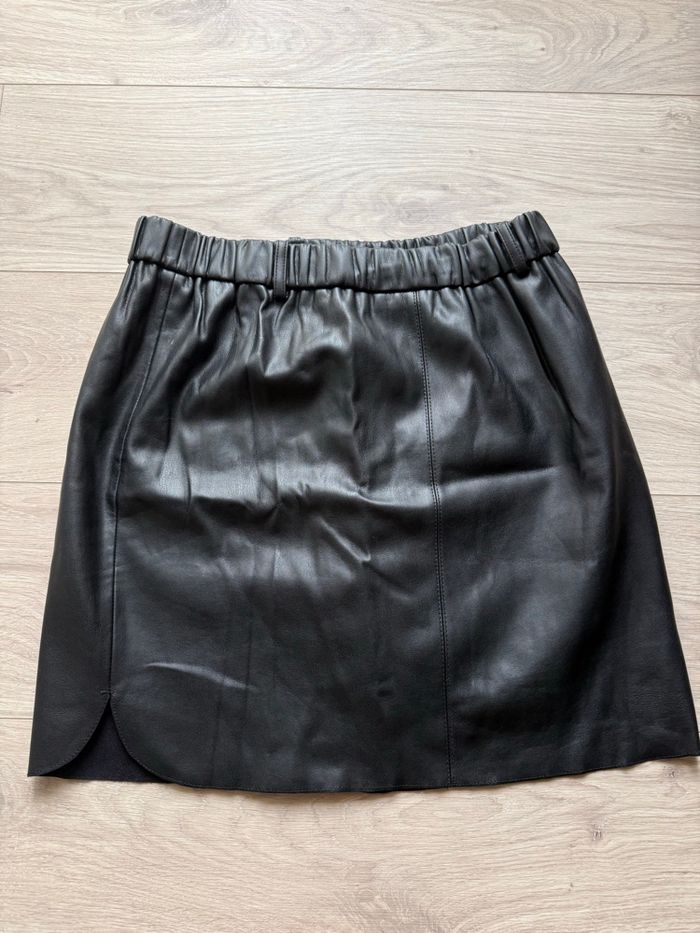 Jupe en cuir