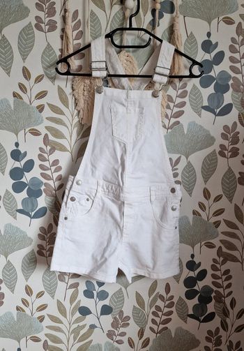 Salopette short La Redoute fille 10 ans