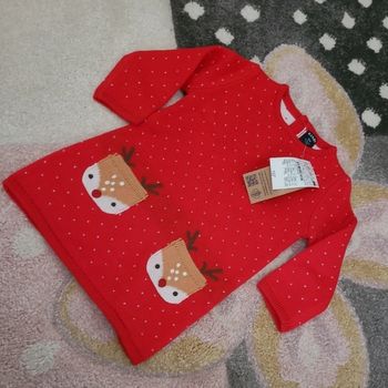 Robe de Noël 9 mois neuve