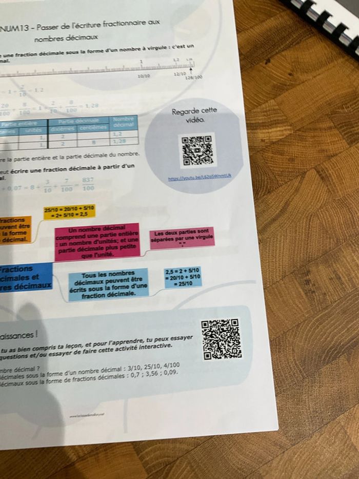 Fichier de leçons français et maths cm1 - photo numéro 12