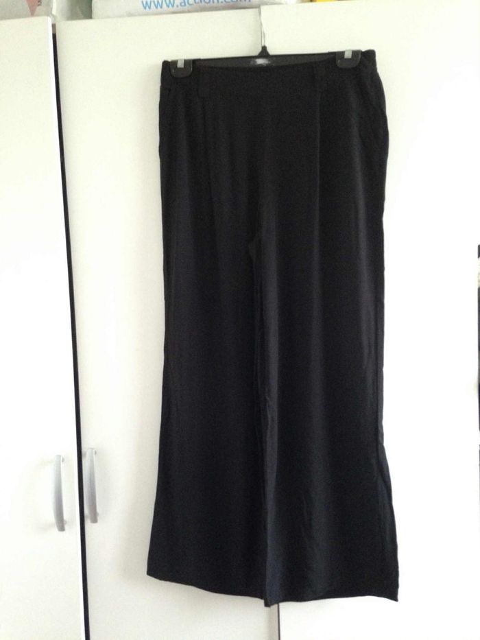 Pantalon taille haute jambes larges gemo 42 - photo numéro 2