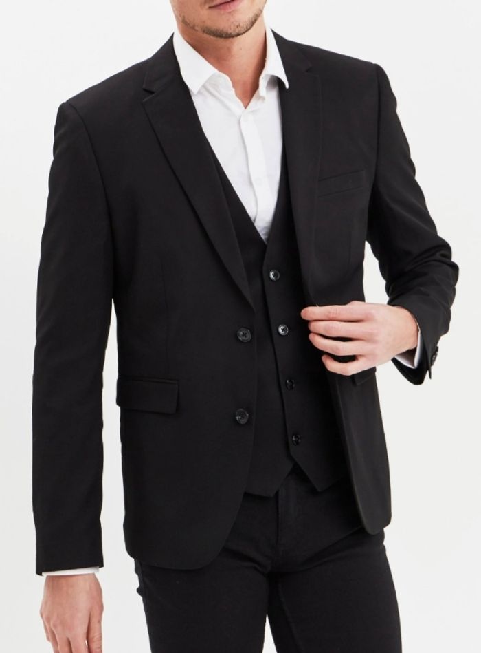 Veste de costume noir Gilgavin - photo numéro 3