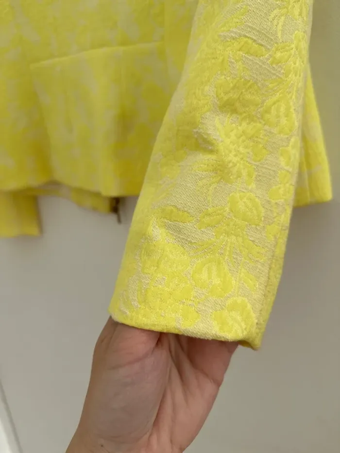 Veste Promod jaune - photo numéro 3