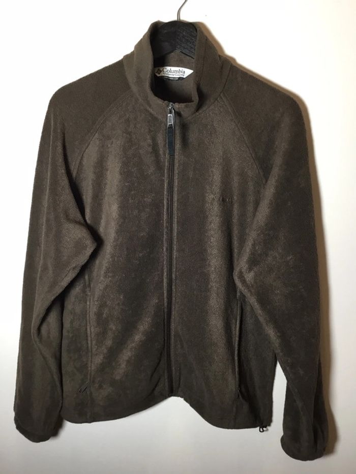Veste polaire pour femme Columbia marron taille L 136