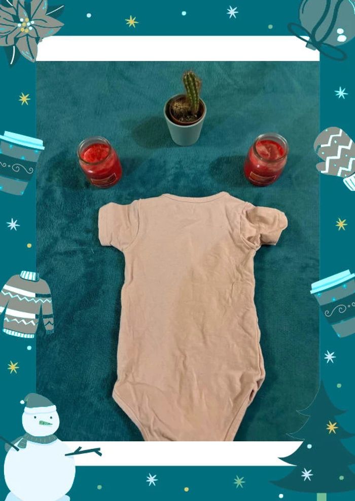 Body sweet & soft rose taille 12 mois - photo numéro 2