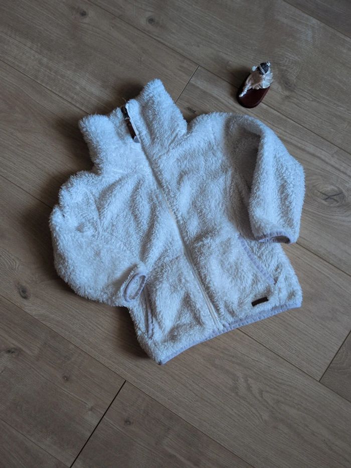 Veste peluche 4 ans