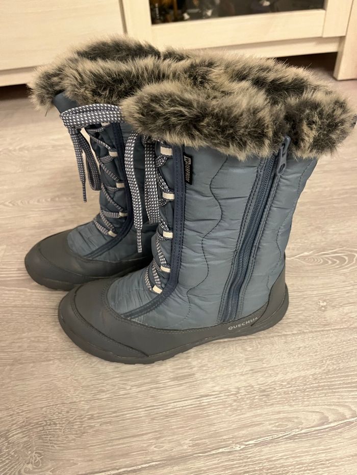 Bottes de neige chaudes et imperméables quechua taille 35