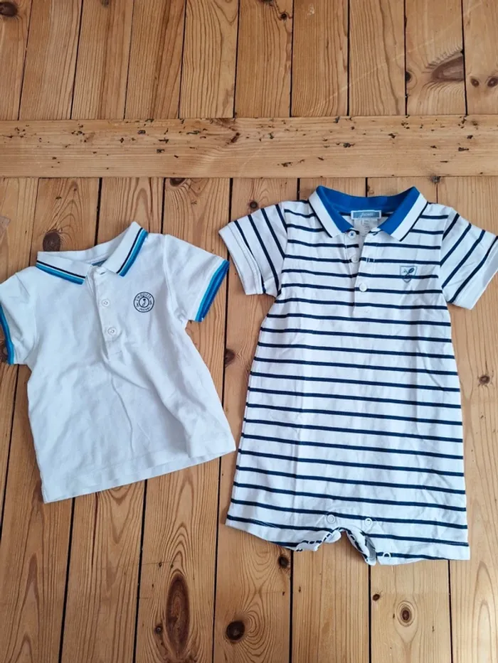 T shirt combinaison jacadi 18 mois lot