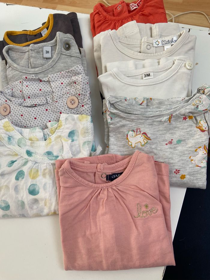 Lot vêtements bebe fille 3m - photo numéro 6