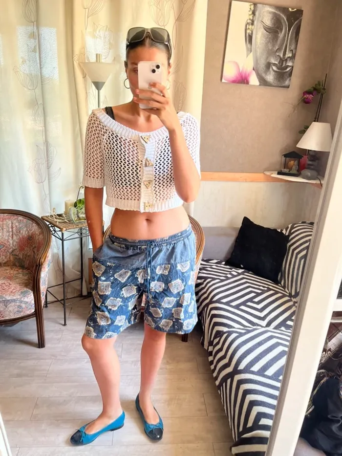 Short Jort Bermuda long grunge babos hippie bohème