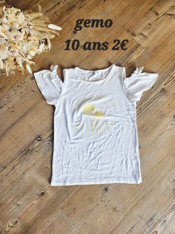 Tee-shirts manche courte gemo 