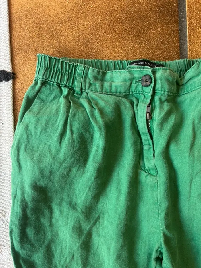 Pantalon lin Monoprix - photo numéro 5