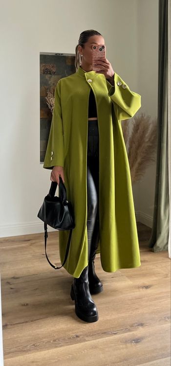 Manteau long chic et élégance
