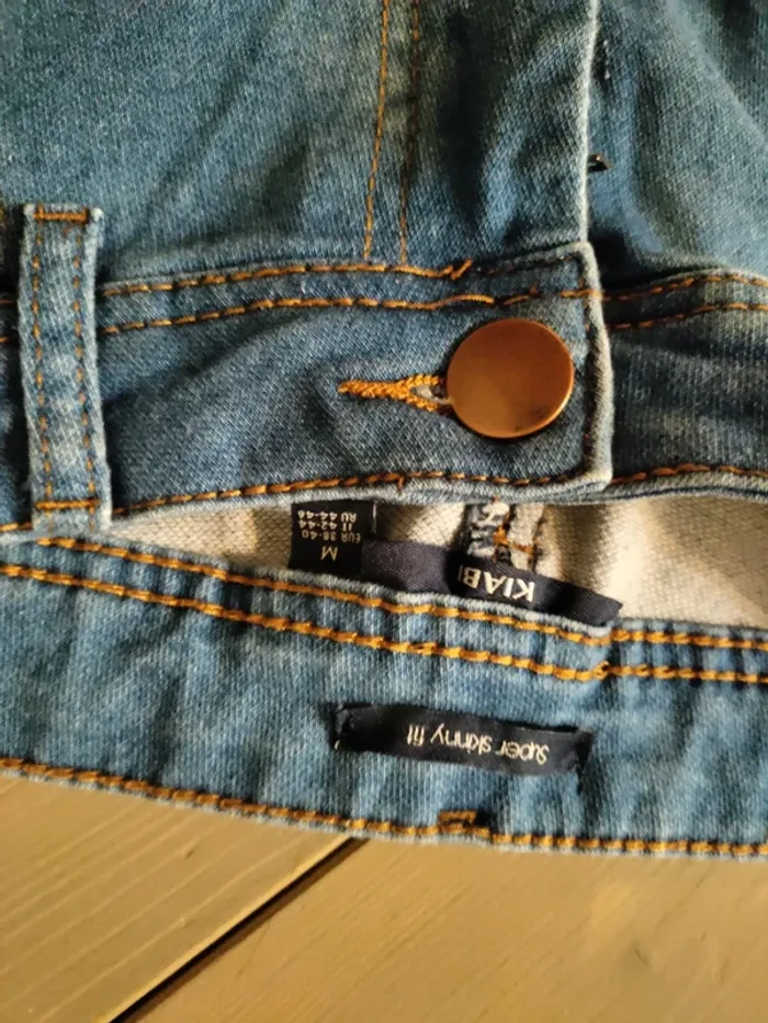 Pantalon jean t38 - photo numéro 3