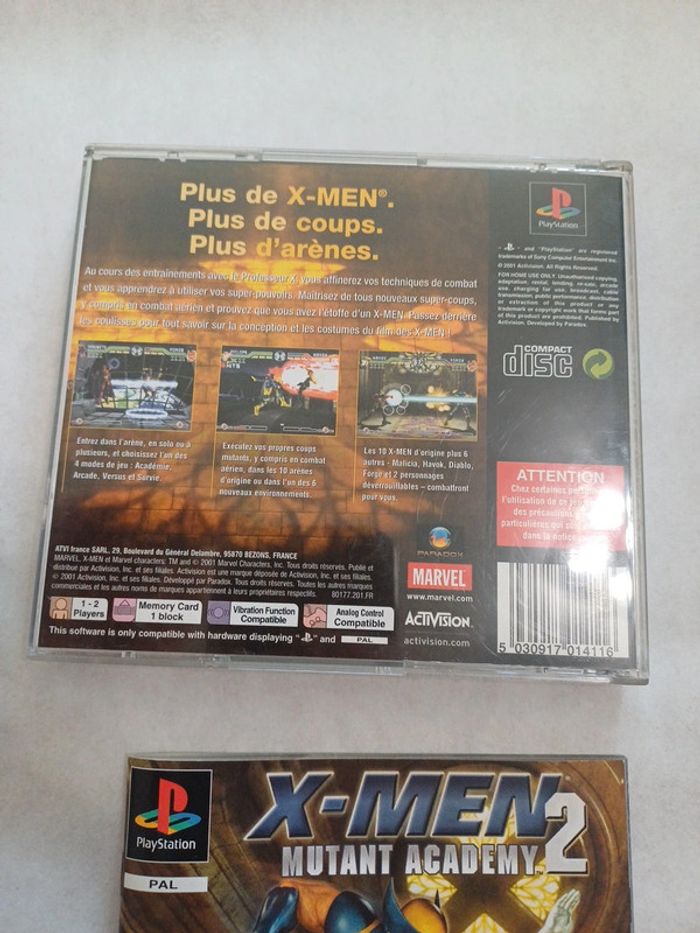 X-Men Mutant Academy 2 Playstation 1 (PS1) - photo numéro 3