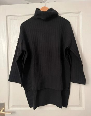 Poncho cape noir marque Joseph taille xs  100% laine
