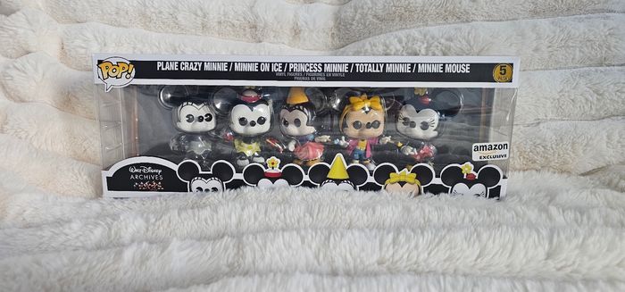 Pack exclusif Funko pop Minnie figurines en Vinyle Neufs
