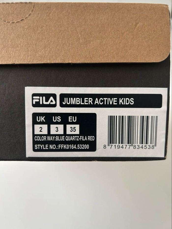 Baskets FILA enfant – Taille 35 – Neuf avec boîte - photo numéro 9