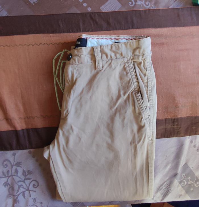 Chino Jules couleur beige taille M - photo numéro 9