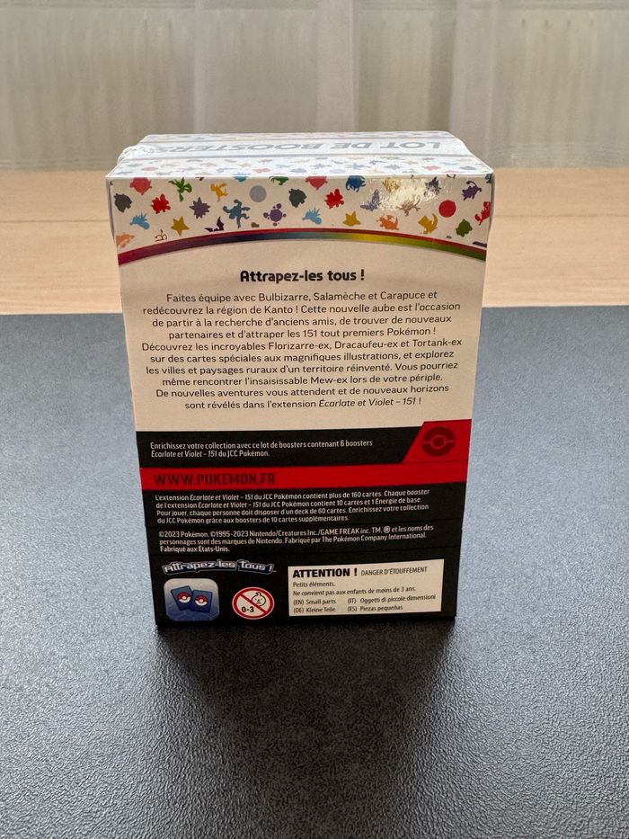 Pokemon 151 Bundle 6 boosters EV3.5 FR Scellé Neuf - photo numéro 2