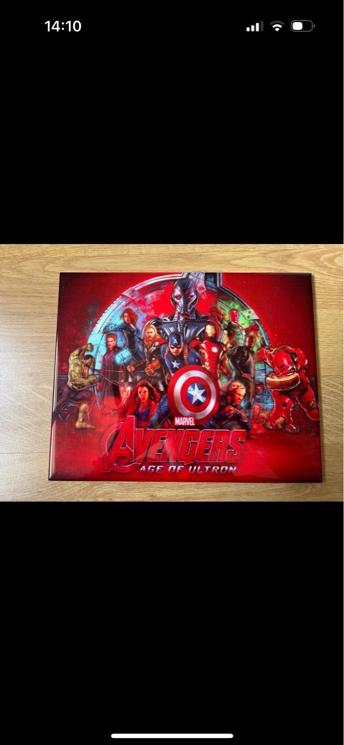 Decoration enfant avengers avec support neuf - photo numéro 2