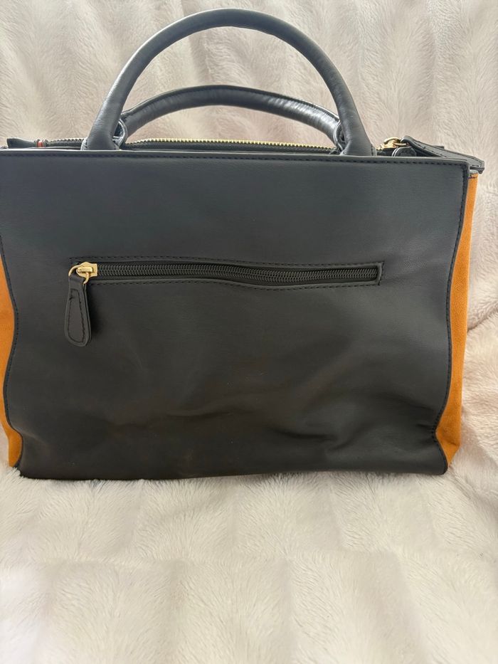 Sac à main ocre façon serpent - photo numéro 2