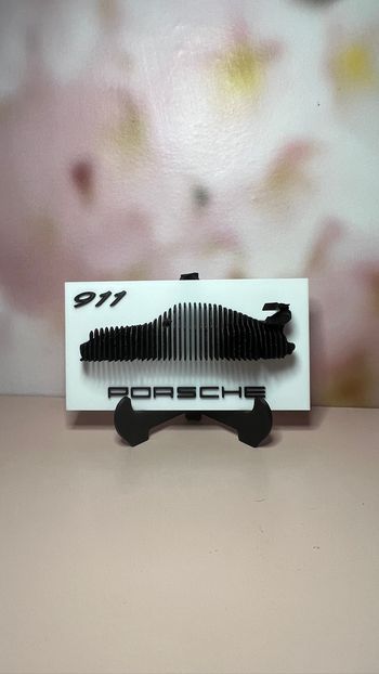 Sculpture Porsche 911