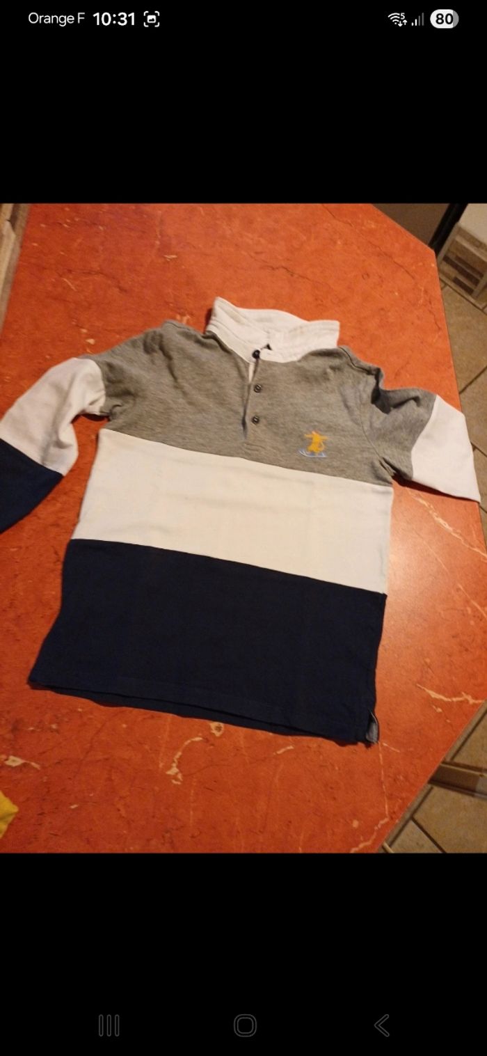 Polo garçon taille 7 ans