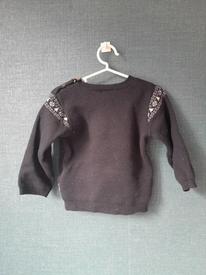Jolie pull de Noël  - Stitch en taille 18 mois ( 86 cm ) - photo numéro 3