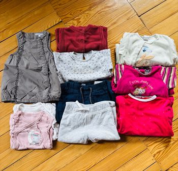 Lot bébé 9 mois 10 articles