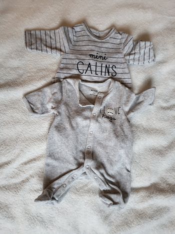 Pijamas naissance Mixte