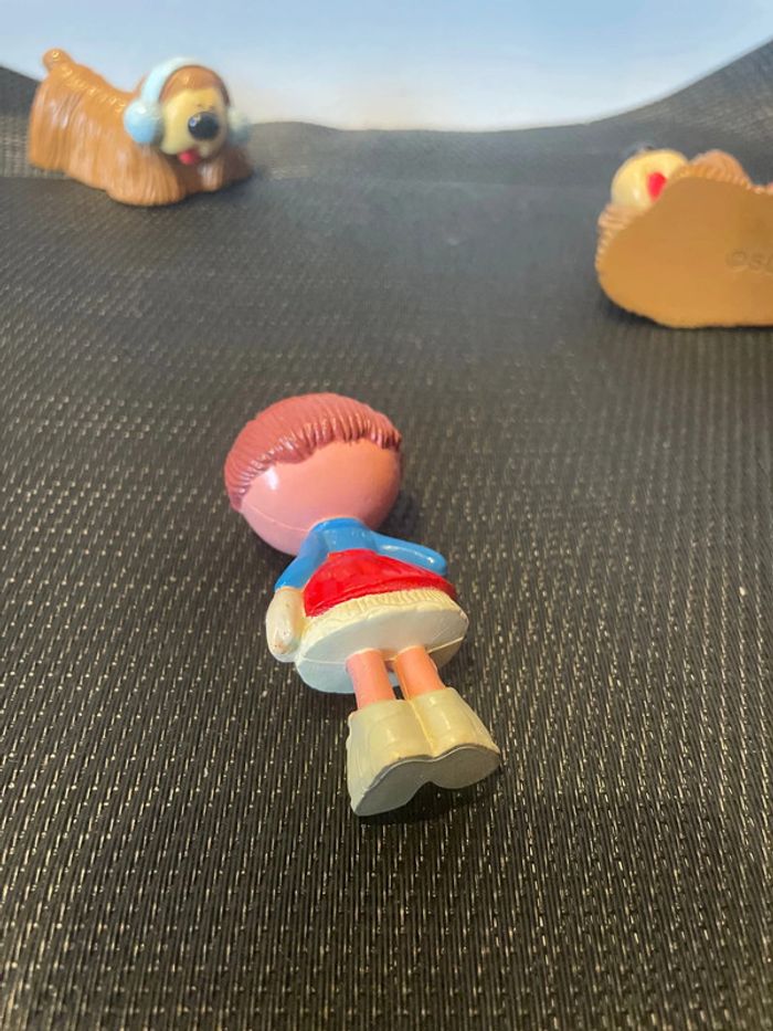 Le Manège enchanté lot 3 figurines pvc Margotte et Pollux AB toys vintage - photo numéro 8