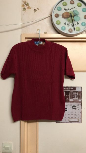 Pull manches courtes femme 42/44