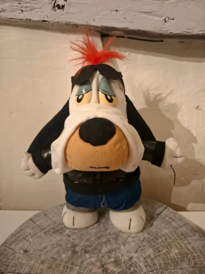 Peluches Droopy Happy et Biker - Applause 1990 et 1994 - photo numéro 3