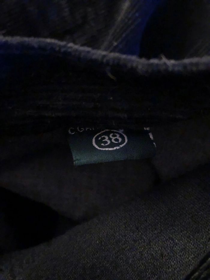 🖤Jupe longue vintage Y2K en velours côtelé noir Black corduroy skirt🖤 - photo numéro 14