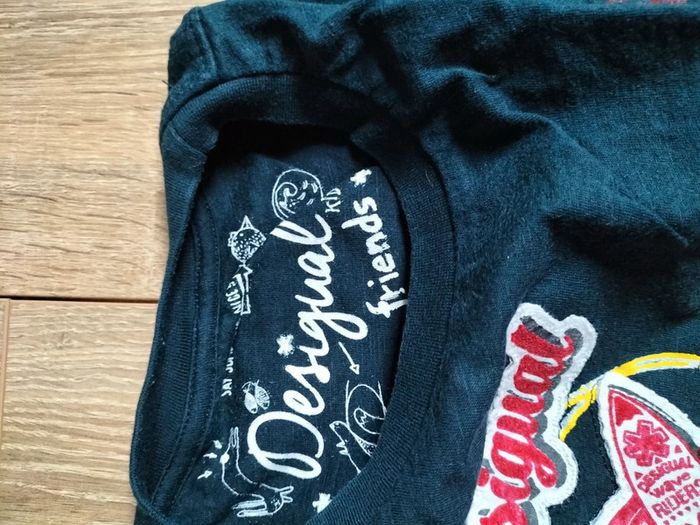 Desigual neuf 10 ans tee shirt longues manches - photo numéro 3