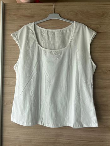 Débardeur blanc neuf